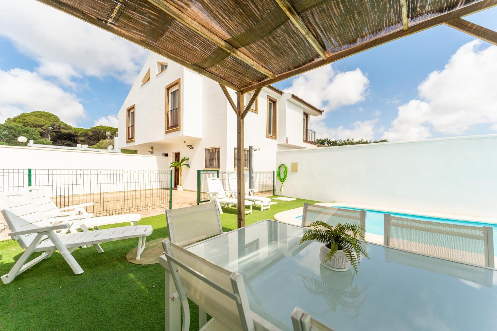 Chalet Privado Rural Barbate Habitación foto