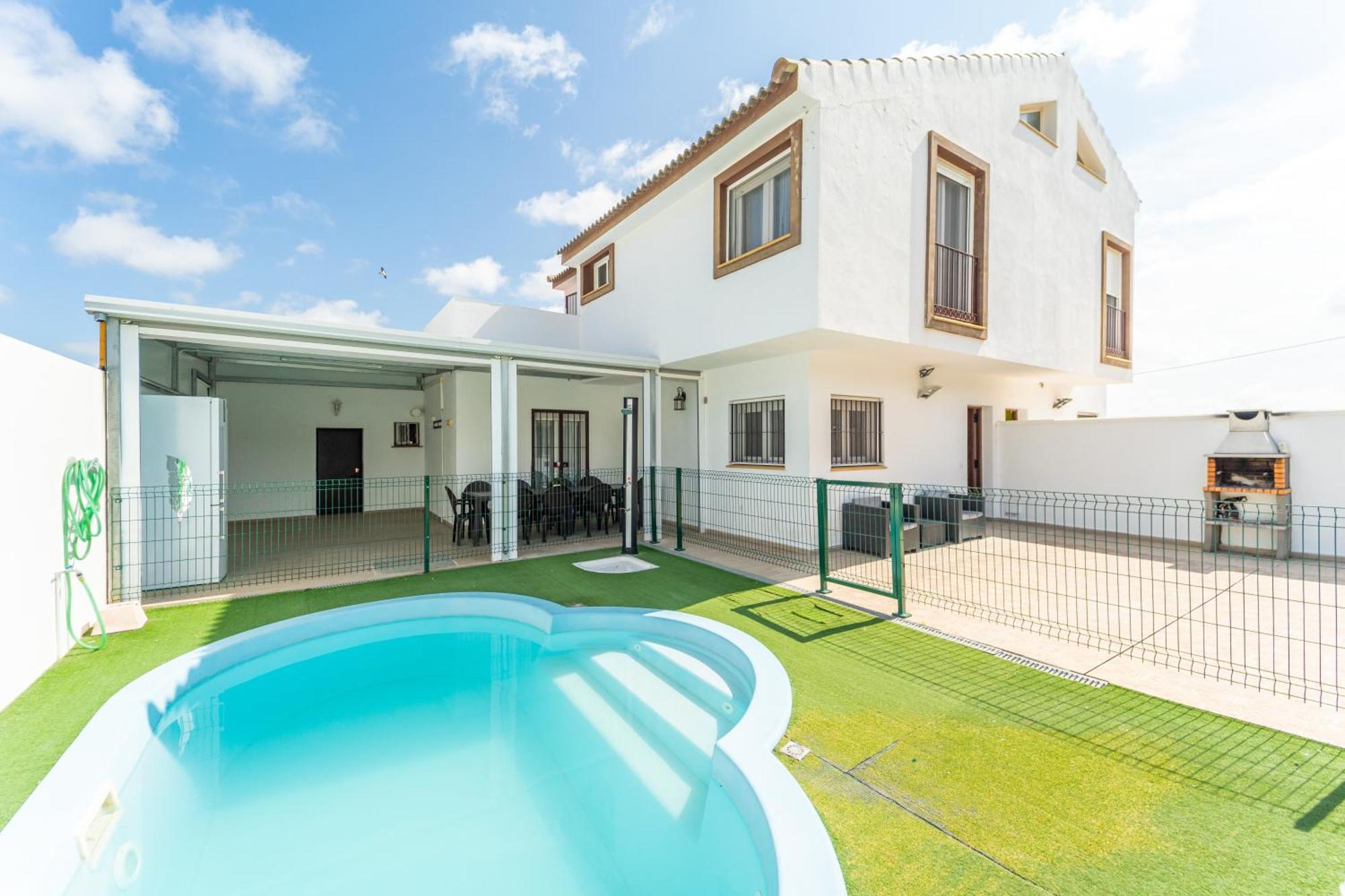 Chalet Privado Rural Barbate Habitación foto